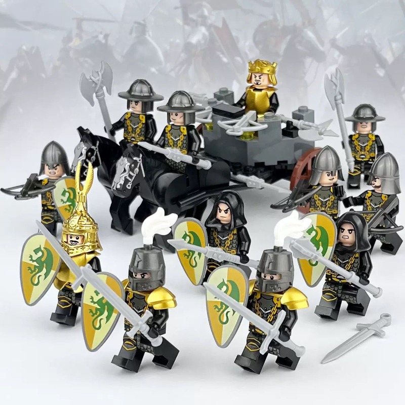 Ancient Roman medieval knights - Building Block Mini ulasan dan harga