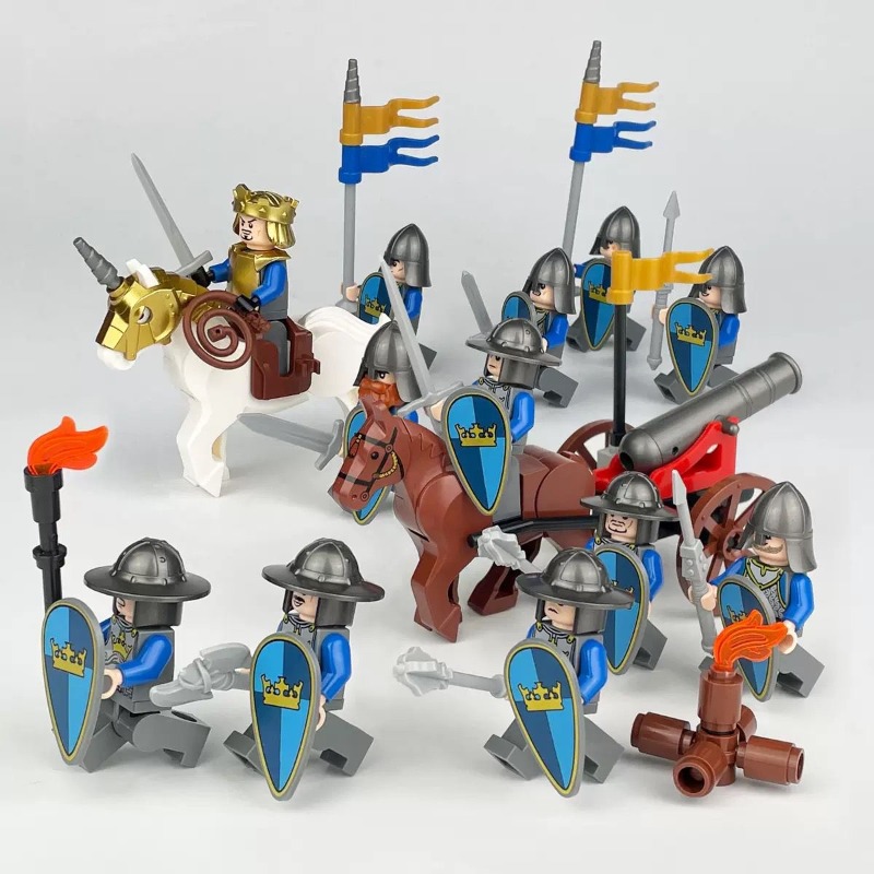 Ancient Roman medieval knights - Building Block Mini ulasan dan harga