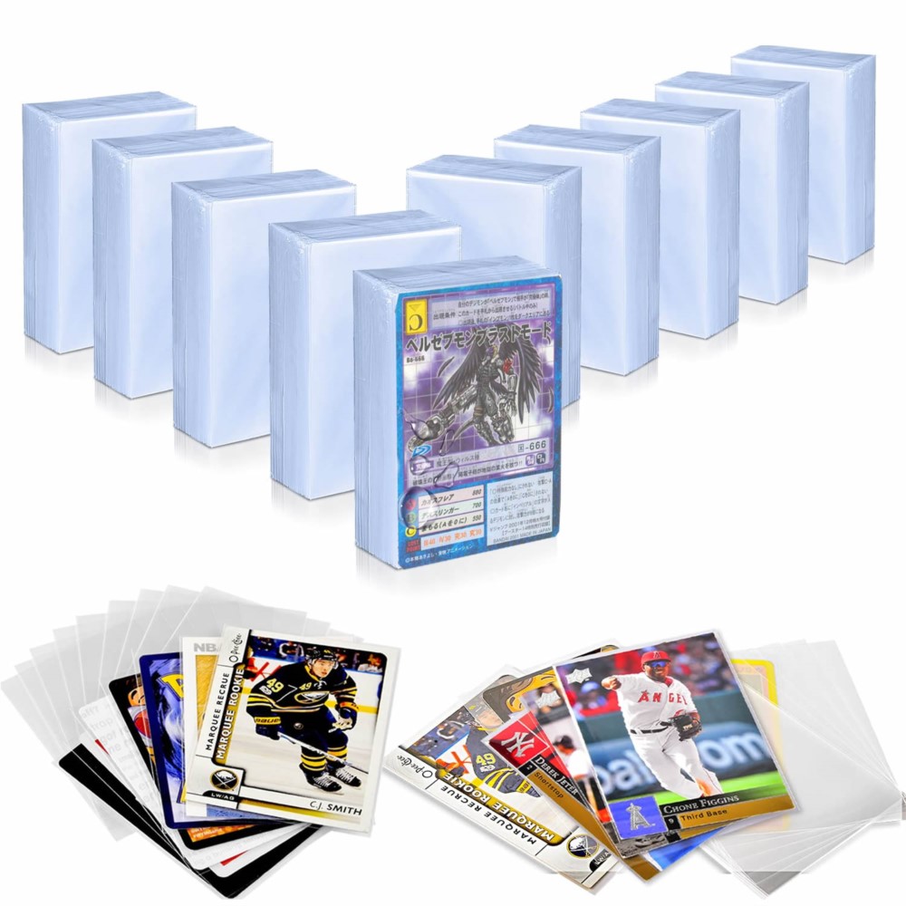 200 Pack Penny Card Sleeves Tr - Pokemon Binder Card ulasan dan harga